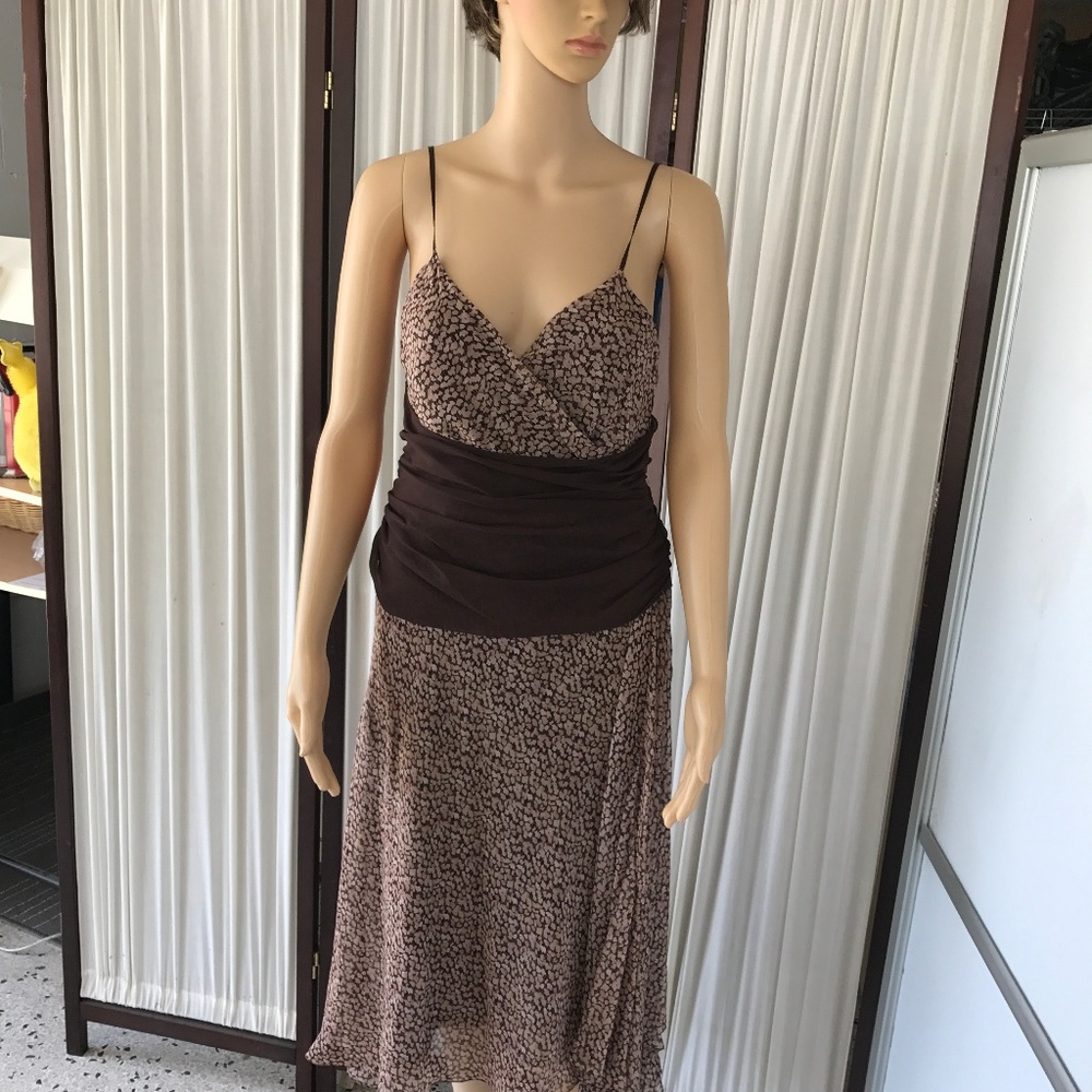 Max Studio Jersey Dress Spaghetti Strap Sundress